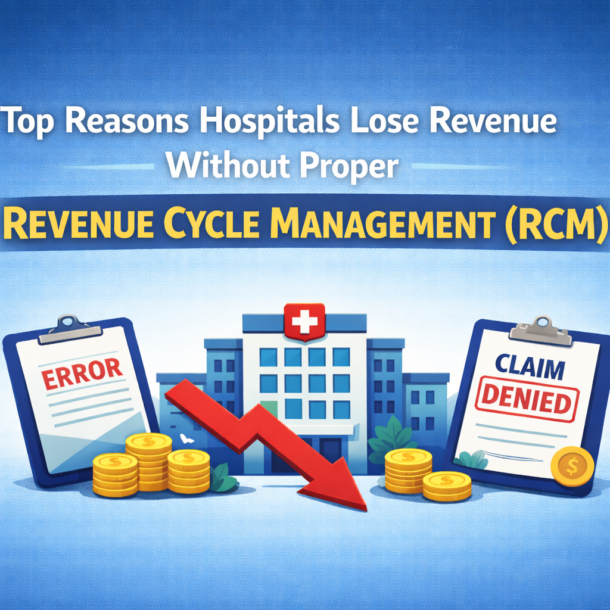 Top Reasons Hospitals Lose Revenue Without Proper Revenue Cycle Management (RCM)