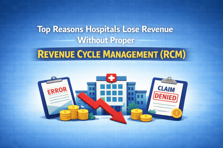 Top Reasons Hospitals Lose Revenue Without Proper Revenue Cycle Management (RCM)