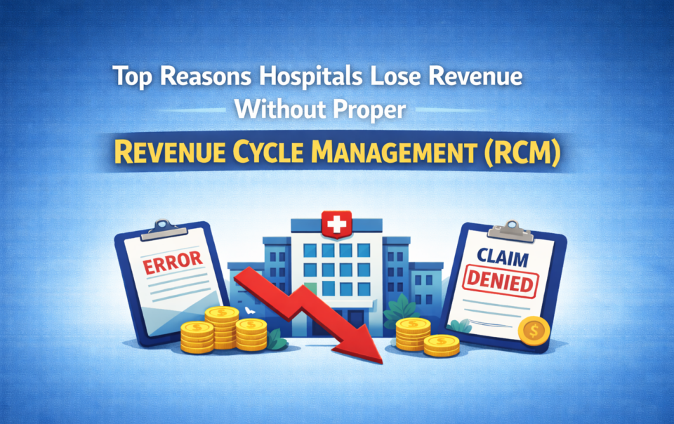Top Reasons Hospitals Lose Revenue Without Proper Revenue Cycle Management (RCM)