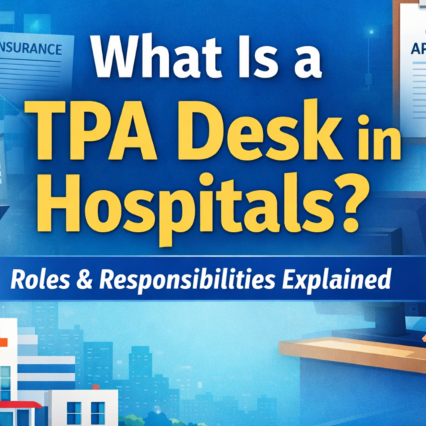 TPA Desk in Hospital