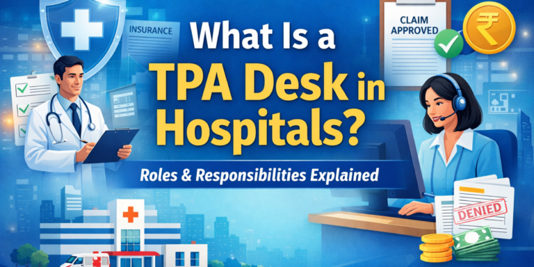 TPA Desk in Hospital